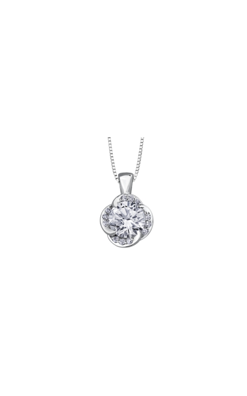 Maple Leaf Diamonds  Necklace P3054W/33C-18