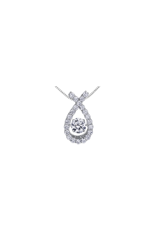 Maple Leaf Diamonds  Necklace P3094W/100CX-18