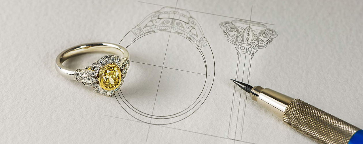 Sketch of an Engagement Ring